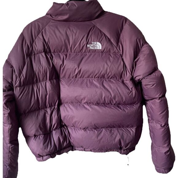 New The North Face Women's Hydrenalite 600 Down Puffer Hooded Jacket XL Mauve - Picture 7 of 7
